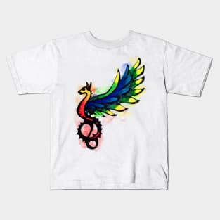 Rainbow Flight Kids T-Shirt